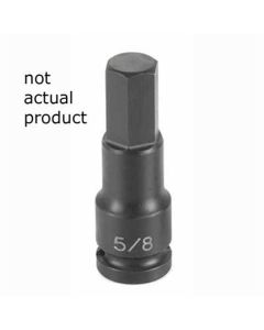 GRE2913M image(1) - Grey Pneumatic 1/2" Drive x 13mm Hex Driver