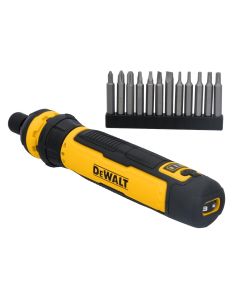 DWTDWHT66719 image(1) - DeWalt 4V Cordless Screwdriver 15 Pc Set