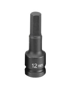 GRE2912M image(0) - Grey Pneumatic 1/2" Drive x 12mm Hex Driver