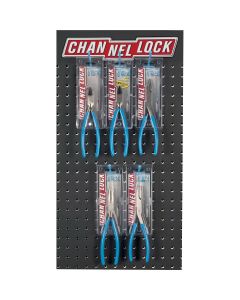 CHAPTD-LONGREACH image(0) - Channellock 10PC 2EA LongReach Needle Nose Plier Display