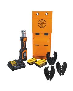 KLEBAT207T4H image(0) - Klein Tools Battery-Op Cut/Crimper, BG Die/D3 Groove/ACSR/EHS