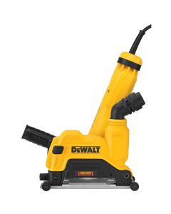 DWTDWE46123 image(0) - DEWALT Angle Grinder With Dust Shroud Kit, 4-1/2-Inch To 5-Inch