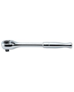 KKN4753PB image(0) - Ko-ken USA 4753PB 1/2 Square Drive Ratchet Handle 24 teeth Length 250 mm Push Button Polished Handle