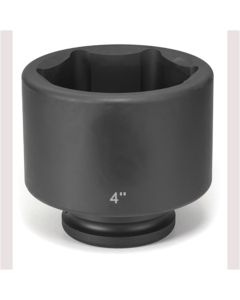 GRE6128R image(0) - Grey Pneumatic 1-1/2" Drive x 4" Standard  Socket