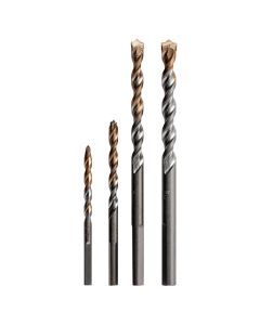 DWTDW5204 image(0) - DEWALT Masonry Drill Bit Set, Percussion, 4-Piece