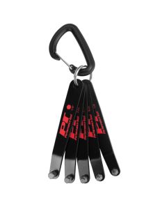WLMW86108 image(0) - Wilmar Corp. / Performance Tool 5 Piece Low Profile SAE Hex Key Set