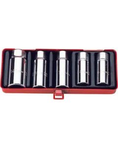 KKN4214M image(0) - Ko-ken USA 1/2 Sq. Dr. Stud puller set 6mm-14mm  5 pieces