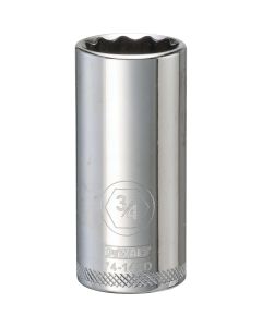 DWTDWMT74142OSP image(0) - DEWALT 001Pc 38Dr Deep Socket-12Pt-3/4