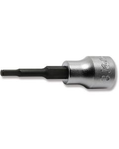 KKN3015M.62-3 image(0) - Ko-ken USA 3/8 Sq. Dr. Bit Socket  3mm Grip Ring Length 62mm
