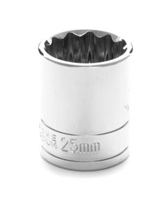 WLMW32825 image(0) - Wilmar Corp. / Performance Tool 1/2" Drive 25mm 12pt Socket