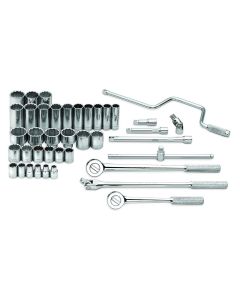 S K Hand Tools Set Skt 1/2dr Std/dp 12pt Fr 4