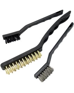 WLM1121 image(0) - Wilmar Corp. / Performance Tool 3 Piece Wire Brush Set