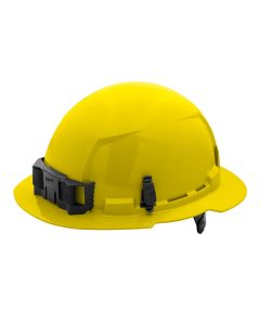 MLW48-73-1123 image(2) - Milwaukee Tool BOLT Yellow Full Brim Hard Hat w/6pt Ratcheting Suspension (USA) - Type 1, Class E