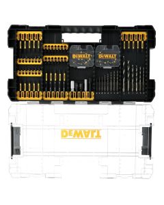 DWTDWAFE100SET image(0) - DeWalt ELITE SERIES 100 Piece Impact Ready Drill and Driver Bit Set with ToughCase