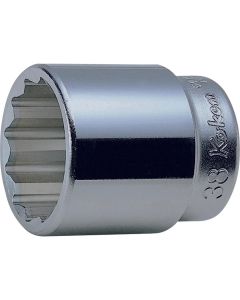 KKN6405A-2-3-16 image(0) - Ko-ken USA 6405A-2.3/16 3/4 Square Drive Socket 2.3/16 12 Point Length 72 mm