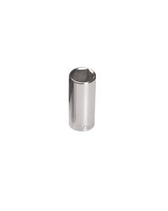 KLE65717 image(0) - Klein Tools 13/16-Inch Deep 6-Point Socket, 3/8-Inch Drive