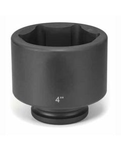 GRE6100R image(0) - Grey Pneumatic 1-1/2" Drive x 3-1/8" Standard  Socket