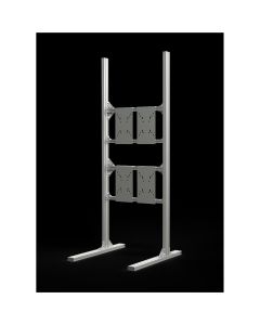 BLBALMSTD-4 image(0) - BluBird Aluminium Reel Stand - 4 Reels