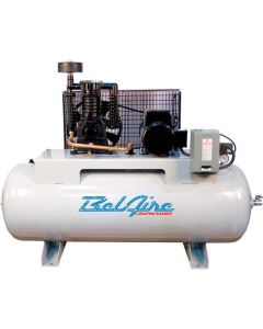 IMC318HE image(0) - IMC (Belaire) 5 HP 80 Gallon 175 PSI 230 Volt Air Compressor 5 HP 80 Gallon Horizontal 175 PSI 230 1 60 16.6 CFM T39 Pump 184 T Frame Motor w starter