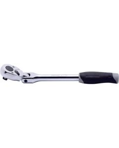 KKN2774J image(0) - Ko-ken USA 2774J 1/4 Square Drive Ratchet Handle 20 teeth Length 161 mm Flexible Head Plastic Handle