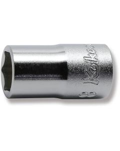 KKN2400M-8 image(0) - Ko-ken USA 2400M-8 1/4 Sq. Dr. Socket 8mm 6 point Length 22mm