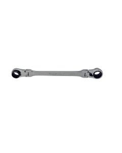 VIMDDF1618 image(0) - VIM Tools 16X18 mm Double Deep Spline Flex Head Ratcheting Wrench