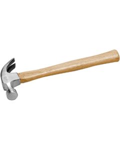WLMW1076 image(0) - Wilmar Corp. / Performance Tool 16 oz. Claw Hammer w/Wood Handle