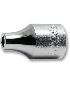 KKN4400M-6 image(0) - Ko-ken USA 4400M-6 1/2 Square Drive Socket 6 mm 6 Point Length 36 mm