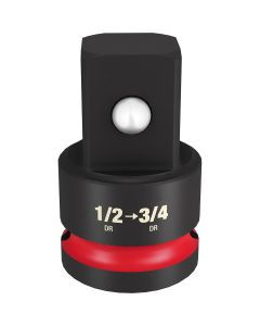 MLW49-66-6726 image(0) - Milwaukee Tool SHOCKWAVE Impact Duty 1/2" Drive 3/4" Drive Adapter