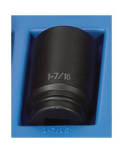 GRE3046D image(0) - Grey Pneumatic 3/4" Drive x 1-7/16" Deep Socket
