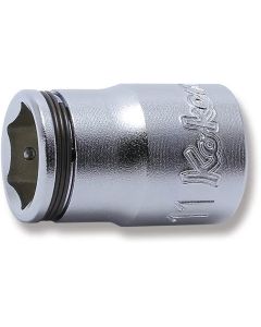 KKN3450M-11 image(0) - Ko-ken USA 3/8 Sq. Dr. Socket 11mm Nut Grip Length 26mm