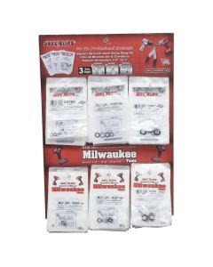 Lisle JCMCTSRD JC & MKE 6x10 6 Hook CB Display