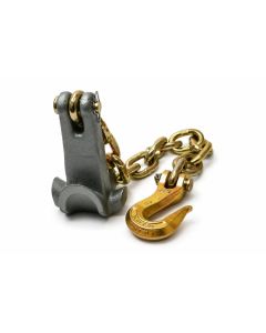 MOC4153 image(0) - Mo-Clamp Hole Plug & Clevis Hook w/18-inch Chain