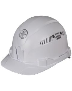 KLE60105 image(0) - Klein Tools Hard Hat, Vented, Cap Style, White
