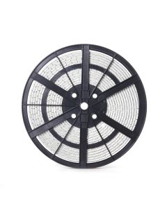 TMR7325-FE-10LB image(1) - Tire Mechanic's Resource .25oz Matte Silver Steel Adhesive Tape Wheel Weights with Easy Peel Tape.