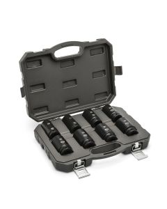 KDT84032 image(0) - GEARWRENCH 8 Piece 3/4 Inch Drive 6 Point Metric Deep Impact Socket Set