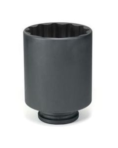 GRE6270D image(0) - Grey Pneumatic 1-1/2" Drive x 2-3/16" Deep - 12 Point Socket