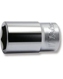 KKN3300X-17 image(0) - Ko-ken USA 3300X-17 3/8 Square Drive Socket 17 mm 6 Point Length 40 mm