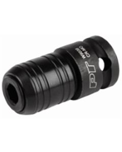 WLMW9039 image(0) - Wilmar Corp. / Performance Tool 3/8" Drive to 1/4" Hex Impact Adapter