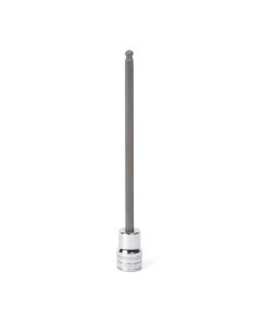 KDT80436D image(0) - GearWrench 3/8 Inch Drive Long Ball End Hex Bit SAE Socket 3/16 Inch