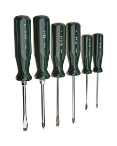 S K Hand Tools SureGrip 6 Pc Combi Screwdriver Set