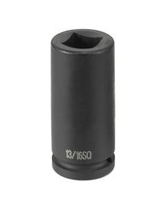 GRE3313SL image(0) - Grey Pneumatic 3/4" Drive x 13/16" Deep Square - 4 Point Socket