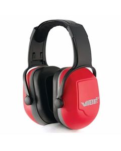 SRW20774 image(0) - Jackson Safety Earmuffs - H70 Vibe Series - NRR 26 - Red