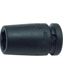 KKN12410M-11 image(0) - Ko-ken USA 12410M-11 1/4 Square Drive Socket 11 mm Surface Length 23 mm