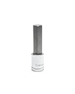 KDT82577 image(0) - GEARWRENCH 1/2 Inch Drive Mid Length Hex Bit Metric Socket 19mm