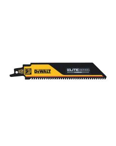 DWTDWAR6108CT-1NC image(0) - DEWALT ELITE SERIES 6 In Carbide Reciprocating Saw Blade 8 TPI (1 Pack)