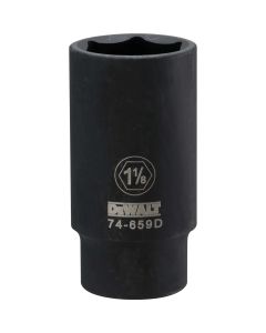 DWTDWMT74659OSP image(0) - DEWALT Dwmt 6Pt 1/2In Dr Dp Im Skt 1-1/8In SAE