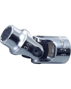 KKN3445M-13 image(0) - Ko-ken USA 3445M-13 3/8 Square Drive Universal Socket 13 mm 12 Point Length 51 mm