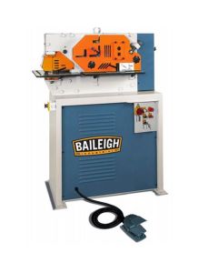 BLI1007756 image(0) - Baileigh SW-441 - 220V 1 Phase 44 Ton 4 Station Ironworker