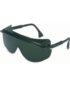 UVXS2509 image(0) - Uvex Astrospec 3001 Black Safety Glasses with Shade 5.0 Anti-Scratch/Hard Coat/Infra-dura Lens - S2509